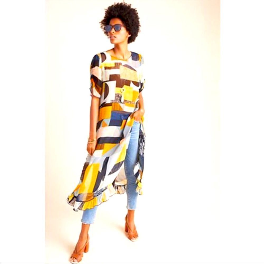 Conditions apply fortaleza abstract tunic